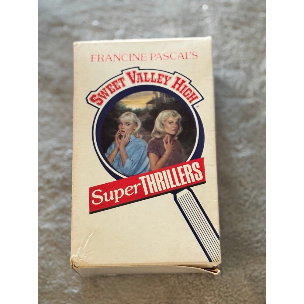 Vintage Sweet Valley High Super Thrillers Box Set 4 Books Francine Pascal 1980s
